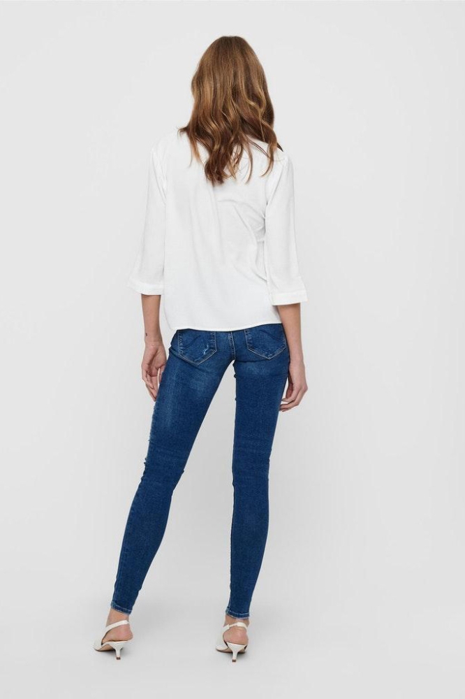 JDYCAPOTE 3/4 SHIRT WVN 15225654 Cloud Dancer